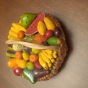 Miniature Basket of Fruit - Jamaica